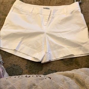 Express White Shorts